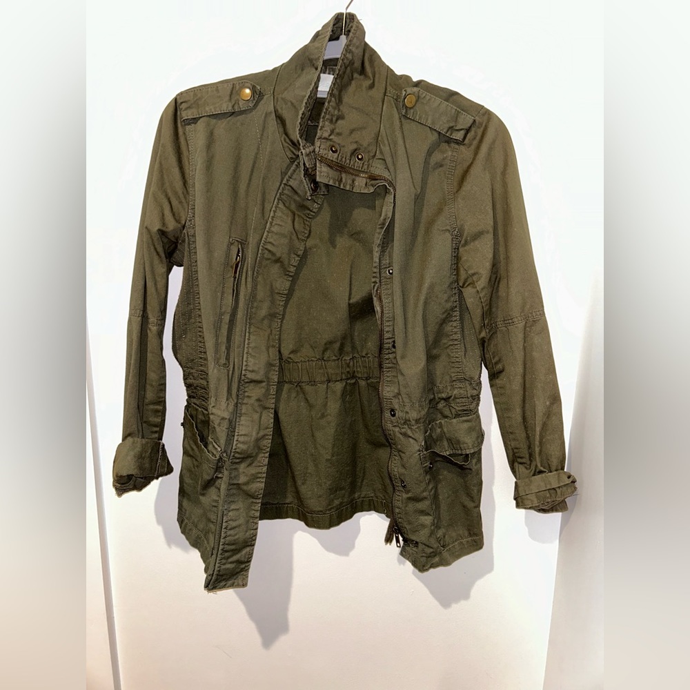 Olive green jacket